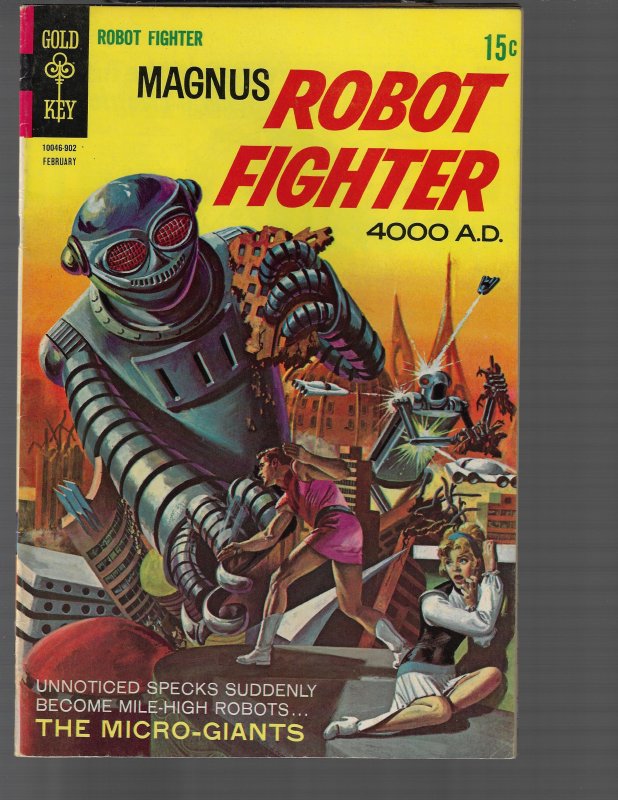 Magnus Robot Fighter #25 (Gold Key, 1969) F+