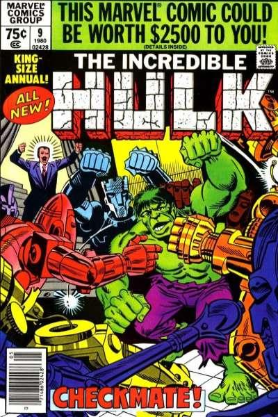 Incredible Hulk (1968 series) Annual #9, VF (Stock photo)