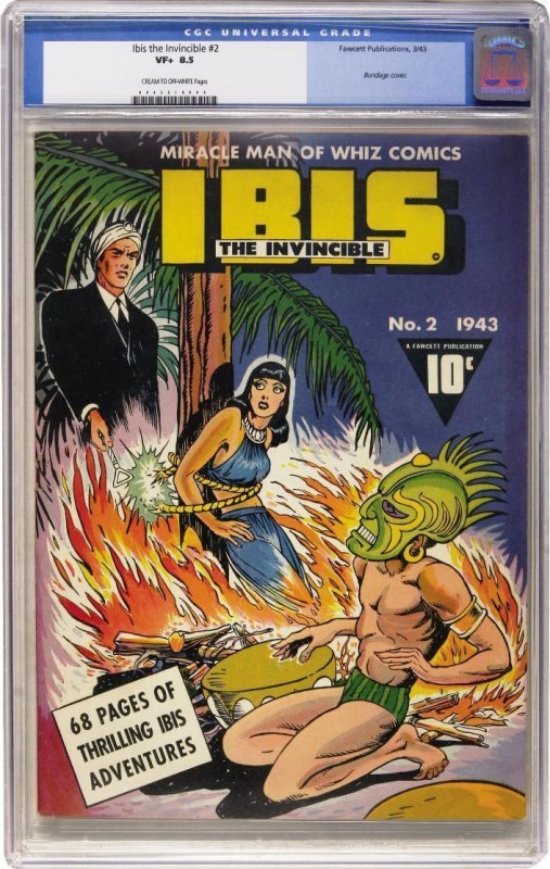 Ibis the Invincible #2 (1943) CGC 8.5 VF+