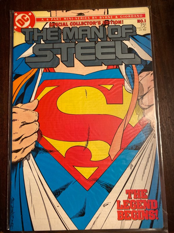 The Man of Steel #1 Variant Cover (1986)