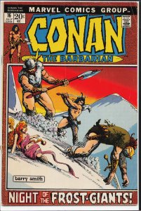 Conan the Barbarian #16 (1972) Conan