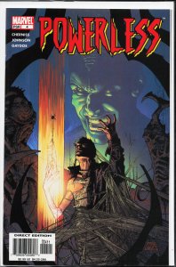 Powerless #4 (2004) Peter Parker