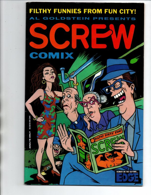 Screw Comix #2 - Eros Comix - 1994 - VF