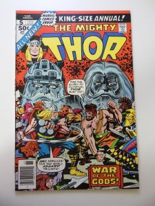 Thor Annual #5 (1976) VF- Condition