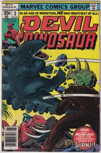 Devil Dinosaur #3 (1978) Devil Dinosaur