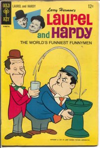 Laurel and Hardy #2 1960-Gold Key-wacky humor-FN-