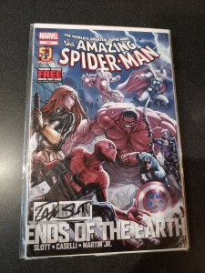 AMAZING SPIDER-MAN #687 SIGNED BY DAN SLOTT WITH COA