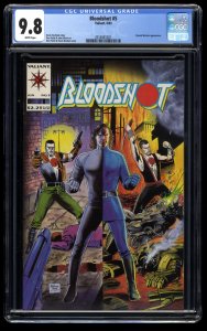 Bloodshot (1993) #5 CGC NM/M 9.8 White Pages Eternal Warrior Appearance!