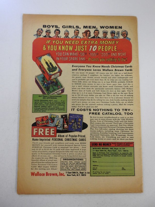 Fantastic Four #55 (1966) VG Condition moisture stains