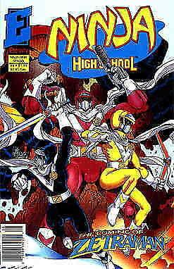 Ninja High School in Color #8 (Newsstand) VF; Eternity | save on shipping - deta