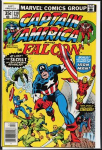 Captain America #218 (1978) Captain America and the Falcon