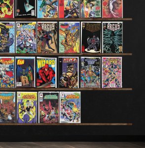 Huge Lot 150+ Comics with Turok, Dinosaur Hunter, Armorines, Ash & More!