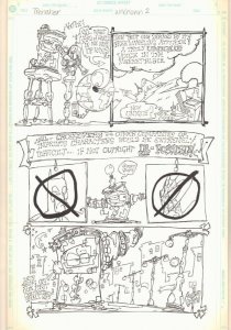 Trencher ? p.2 Image Comics - Batman & Spider-Man Apps 1993 art by Keith Giffen