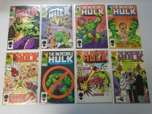 Incredible Hulk lot 35 different from #300-350 avg 8.0 VF (1984-88 1st Series)