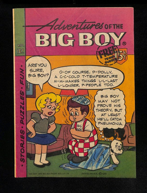 Adventures of Shoney's Big Boy #182