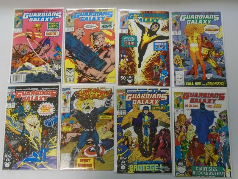 Guardians of the Galaxy lot 49 different from #1-50 8.0 VF (1990-94 1st Series)