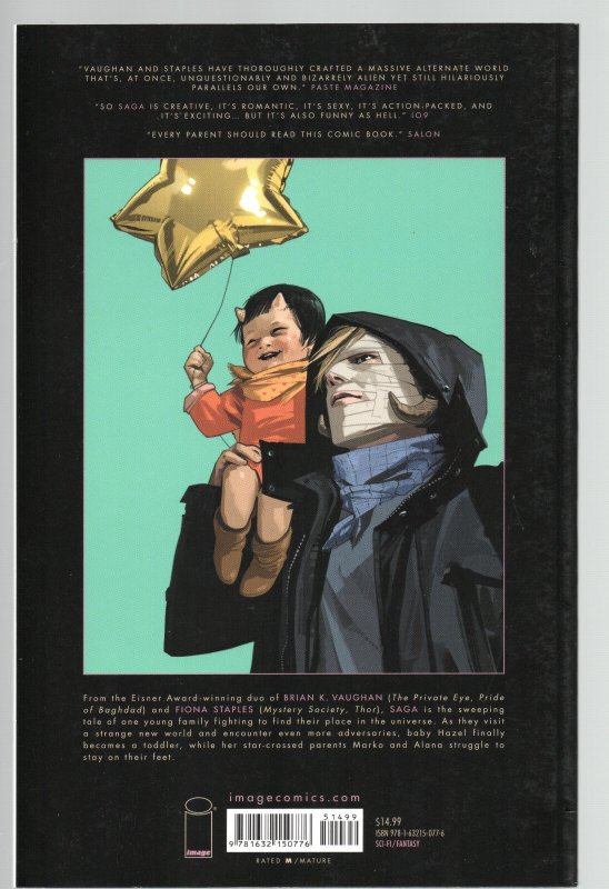 Saga TBP Volume 4 Image Comics Vaughan and Staples