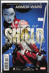 Armor Wars #1 Martin Cover (2015) Iron Man