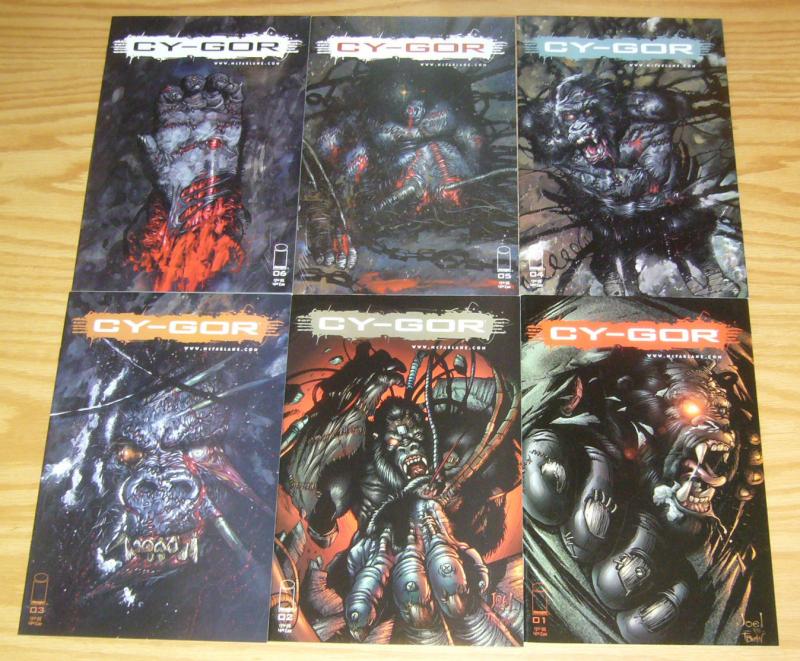 Cy-Gor #1-6 VF/NM complete series - rick veitch - spawn gorilla 2 3 4 5 set