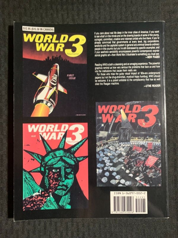 1980-1988 WORLD WAR 3 Illustrated SC FVF- 7.5 Fantagraphics