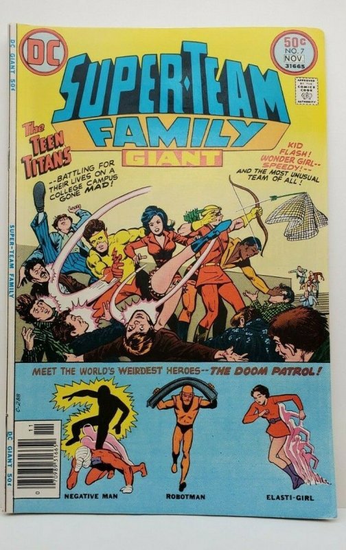 SUPER-TEAM FAMILY LOT Sale of 7 for 1 price!!! (1976/1977) DC  