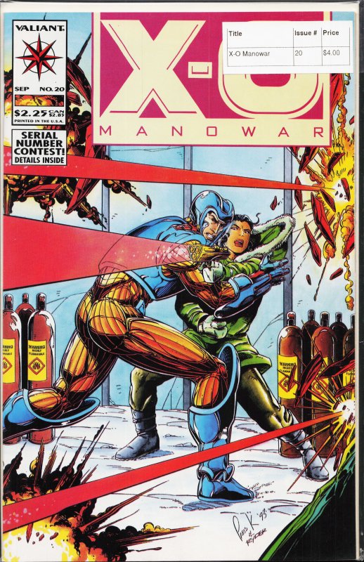 X-O Manowar #20 (1993) X-O Manowar