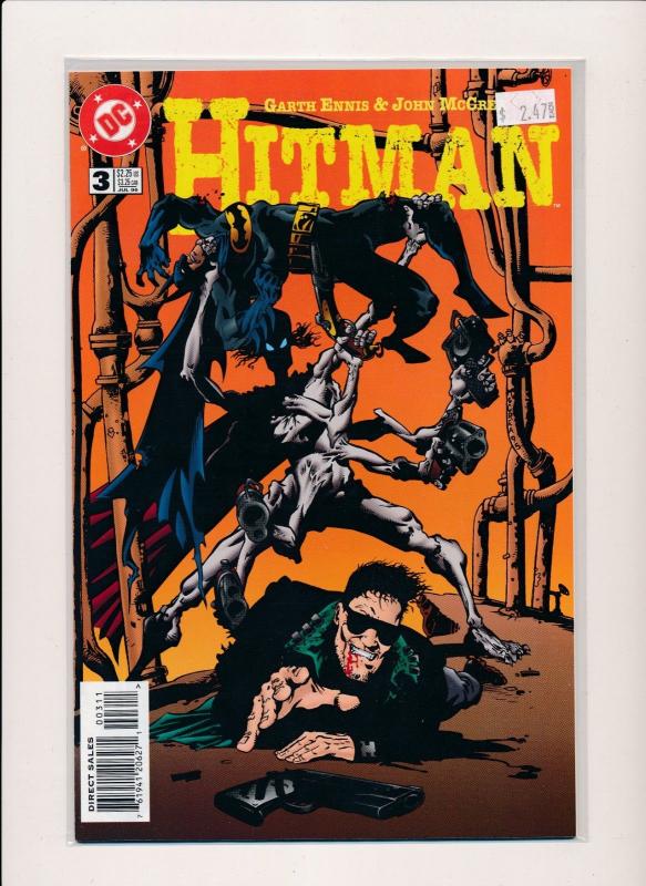 DC Comics LOT of 4 Garth Ennis & John McCrea HITMAN #1-3,10 VF/NM (PF25) 