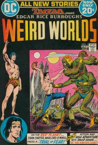 Weird Worlds #1 VG ; DC | low grade comic John Carter