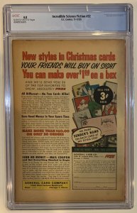 (1955) EC Comics INCREDIBLE SCIENCE FICTION #32 CGC 4.5 JACK DAVIS COVER & ART!