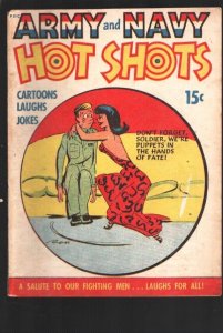 Army and Navy Hot Shots 1940's-Superior Magazine Canadian-Jokes-gags-cartoons...