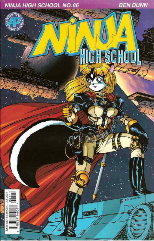 Ninja High School #86 VF/NM; Malibu | save on shipping - details inside