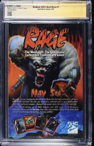 Shadow: Hell's Heat Wave #1 (4/95) signed by Alec Baldwin Graded CGC 9.2