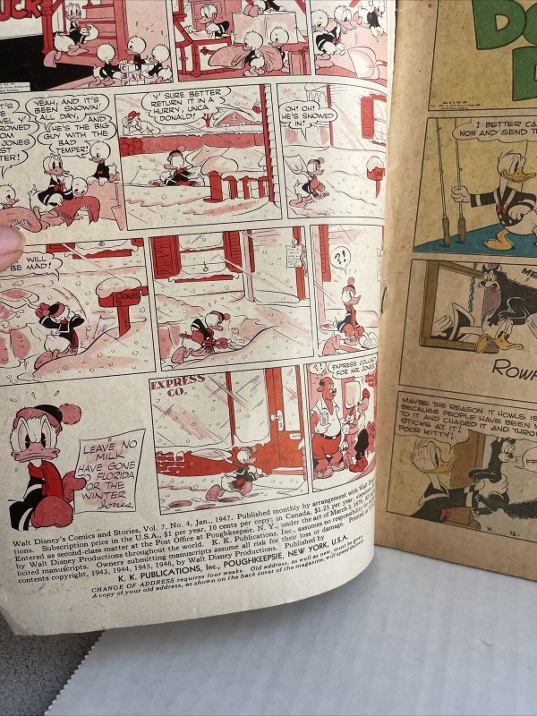 Walt Disney’s Comics And Stories #76 Reader