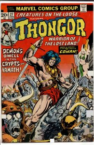 Creatures on the Loose #27 (1974) Thongor