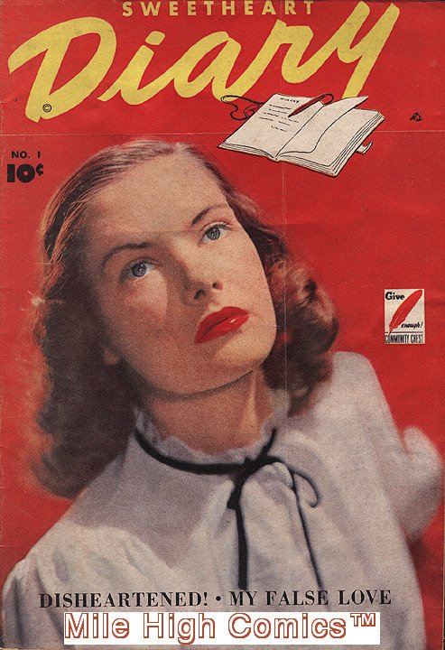 SWEETHEART DIARY (1949 Series)  (FAWCETT) #1 Very Good Comics Book