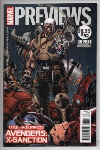 MARVEL PREVIEWS #98, NM, 2011, Avengers Cable Defenders Wolverine