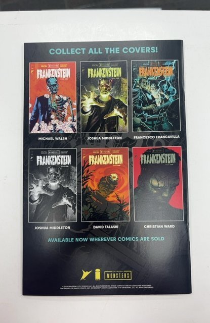 Universal Monsters: Frankenstein #1 Cover B (2024)