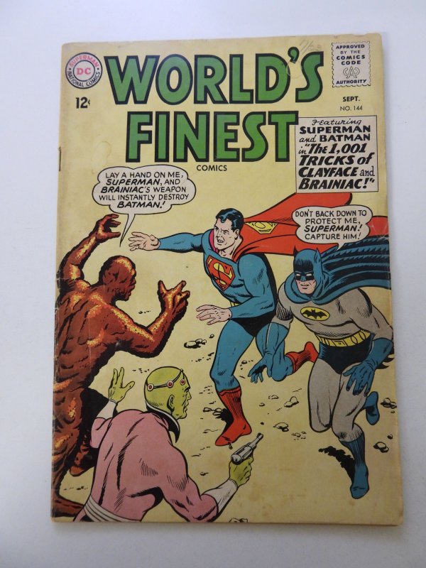 World's Finest Comics #144 (1964) VG condition see descripition