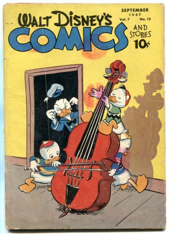 Walt Disney's Comics and Stories #84 1947- Donald Duck G/VG