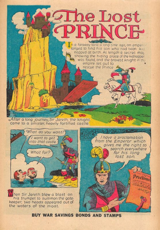 FAIRY TALE PARADE #4 (Dec 1942) 8.0 VF  68 Pages! - HALF by WALT KELLY!