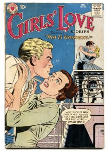 GIRLS LOVE STORIES #76 comic book 1961-ROMANCE vg-LOVE TRIANGLE STORY