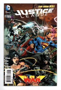 JUSTICE LEAGUE #22 (2013) IVAN REIS | NEW 52 TRINITY WAR | DIRECT EDITION