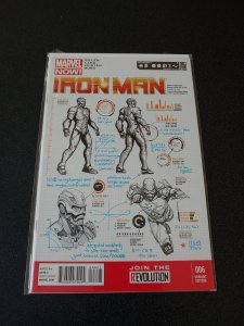 IRON MAN #6 VARIANT 1 IN 25