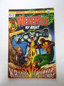 Werewolf by Night #8 (1973) VF condition