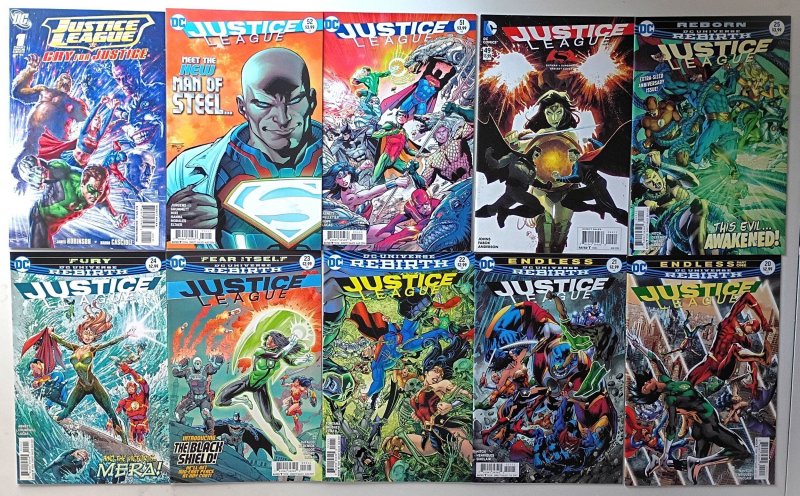 50-Comic Lot Justice League & Justice Society VF+ (8.5) AVERAGE Modern Age KEYS?