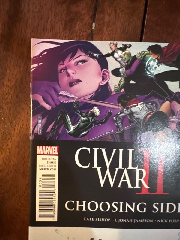 Civil War II: Choosing Sides #3 (2016)