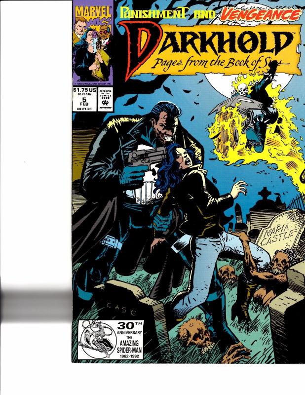 Lot Of 2 Marvel Comic Darkhawk #9 and Darkhold #5 ON3