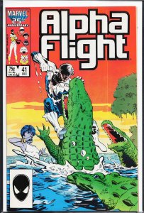 Alpha Flight #41 (1986) Alpha Flight [Key Issue]