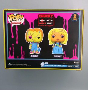 Funko Pop! Chucky & Tiffany 2-Pack, Child's Play, Hot Topic Excl.