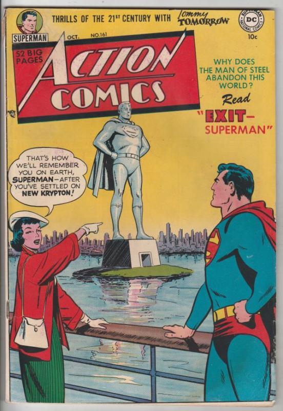 Action Comics #161 (Oct-51) VG/FN+ Mid-Grade Superman